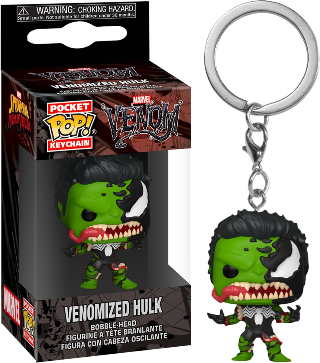 Pocket Pop! Keychain: Venomized Hulk