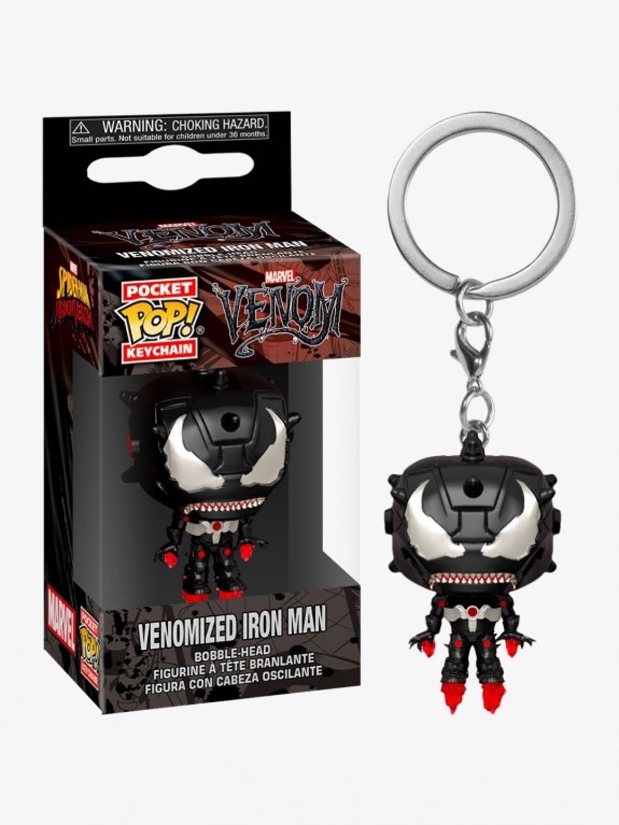 Pocket Pop! Keychain: Venomized Iron Man