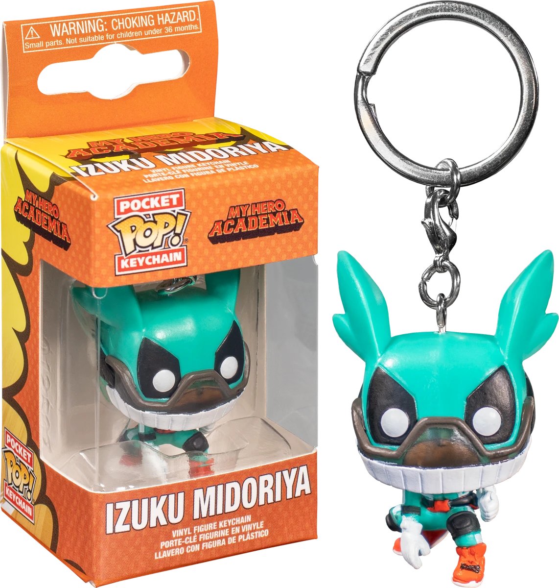 Pocket Pop Keychains : My Hero Academia - Deku with Helmet