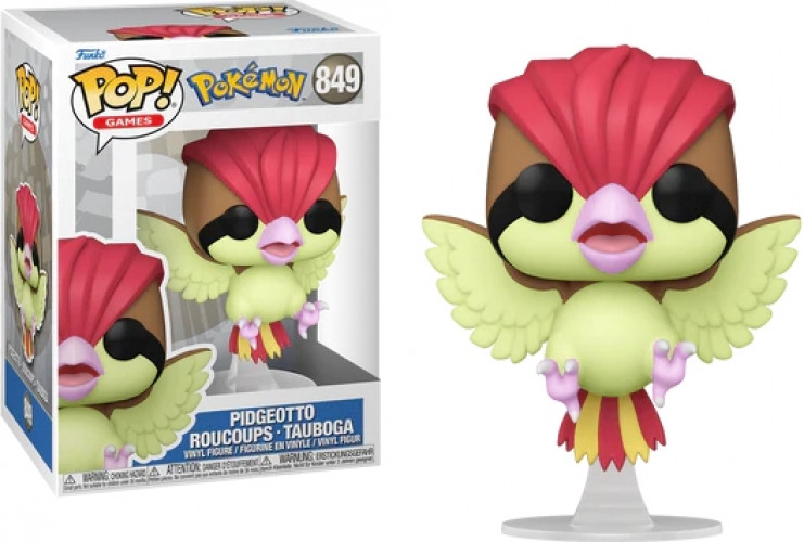 Pokemon   Pop Vinyl: Pidgeotto (schade aan doos)