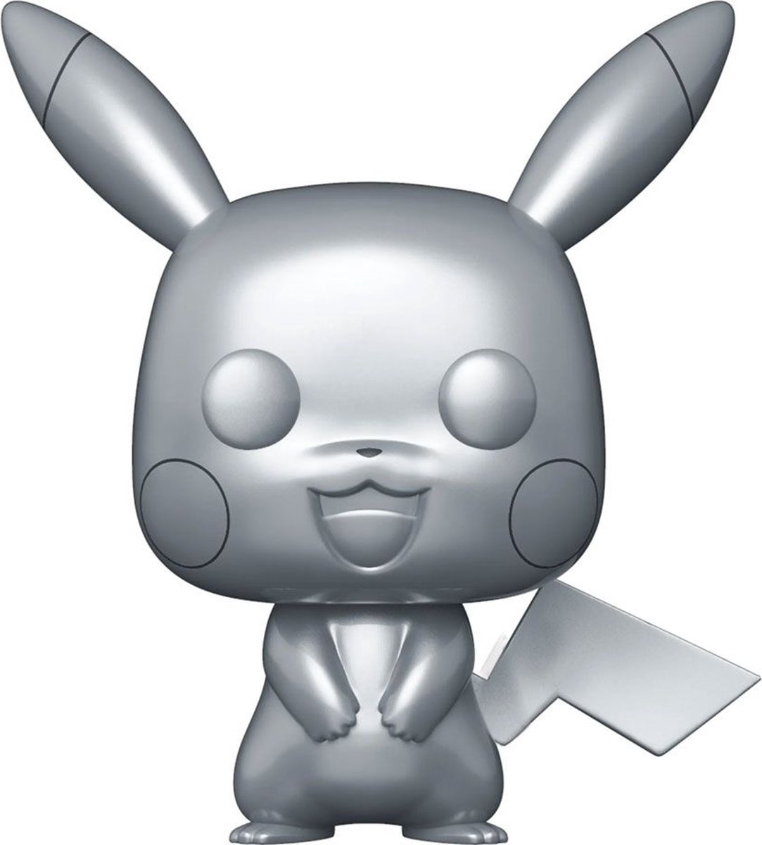 Pokemon POP! Games Vinyl Figure Pikachu Silver Edition