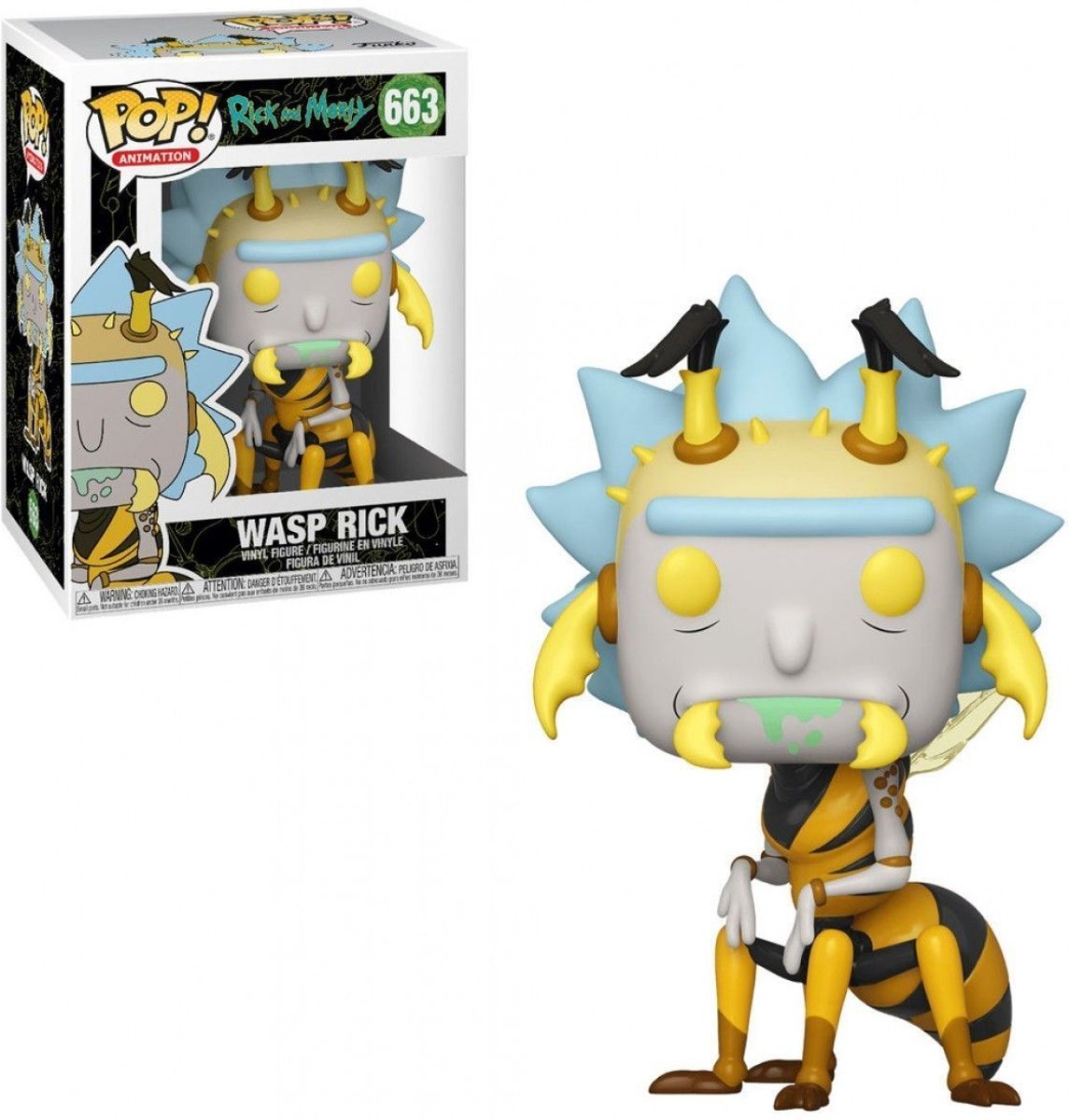 Pop! Animation: Rick and Morty - Wasp Rick FUNKO