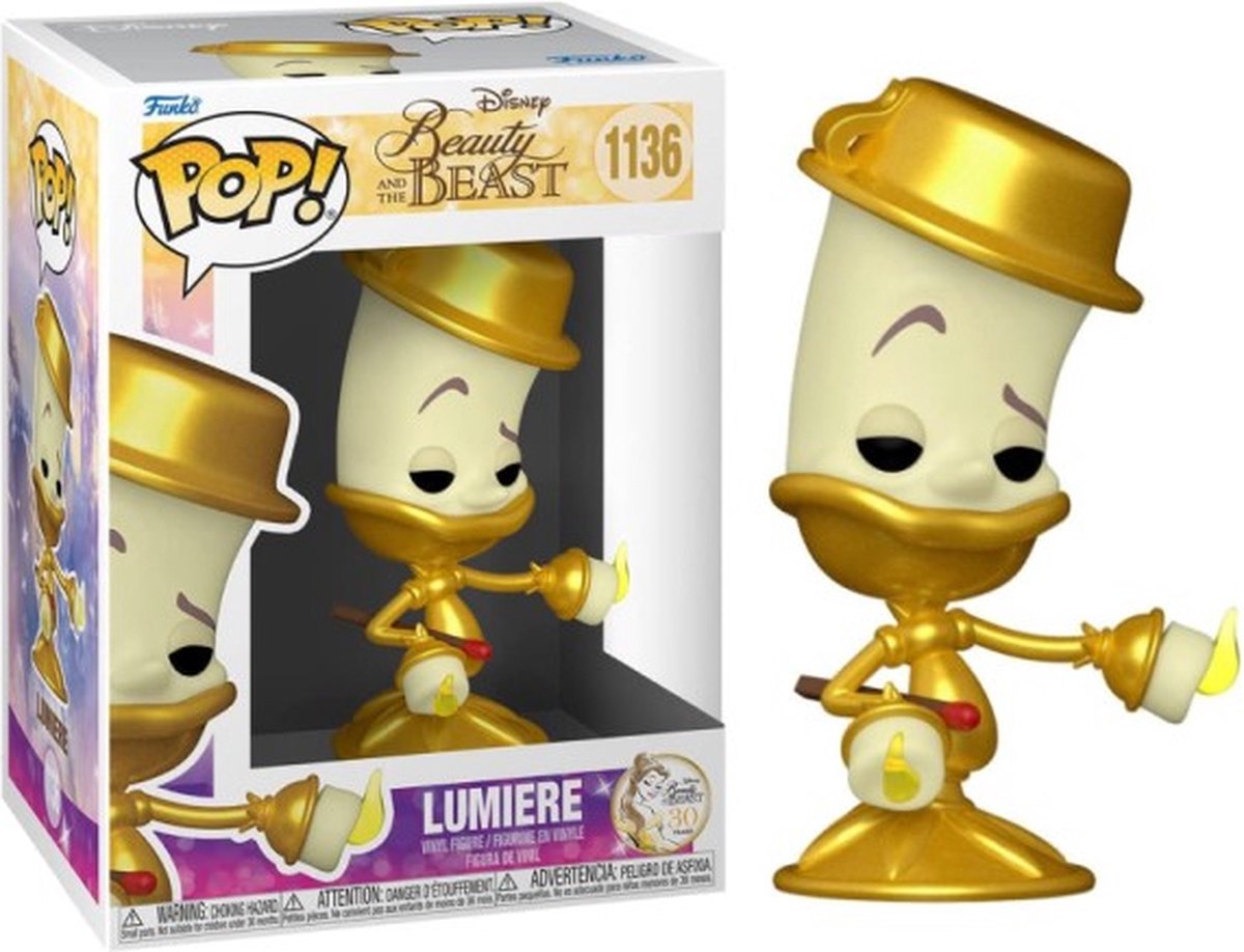 Pop! Disney: Beauty and the Beast - Lumiere FUNKO