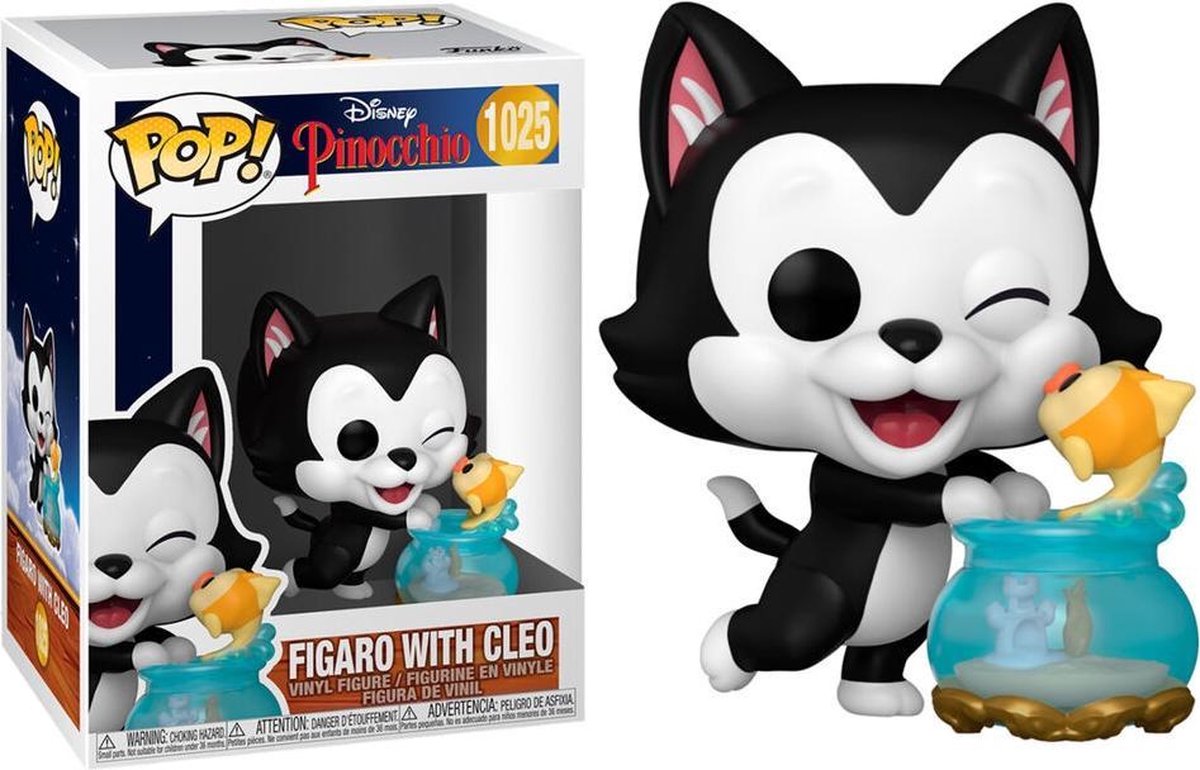 Pop! Disney: Pinocchio - Figaro with Cleo FUNKO