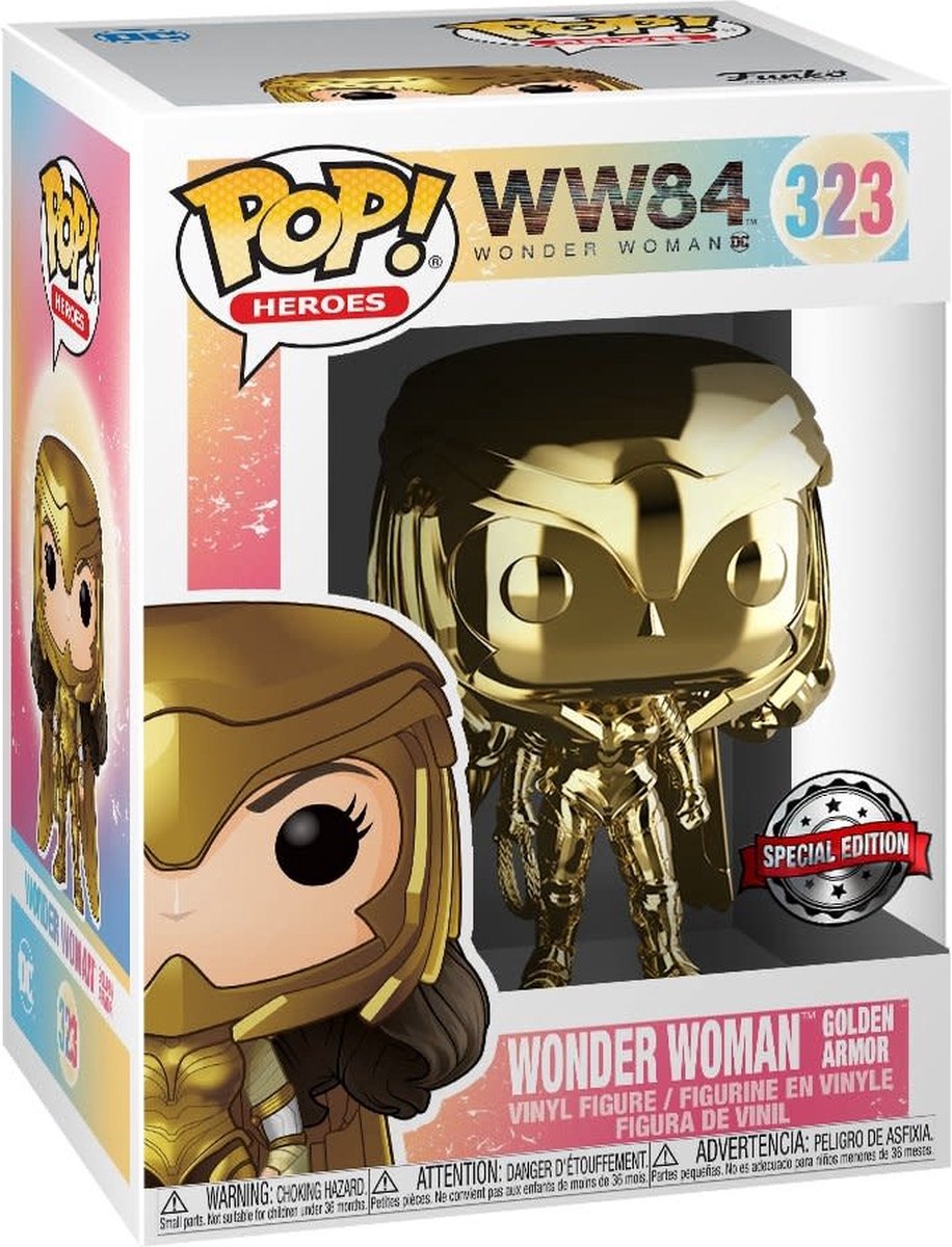 Pop! Heroes: DC Comics - Wonder Woman 1984 - Wonder Woman Gold Power