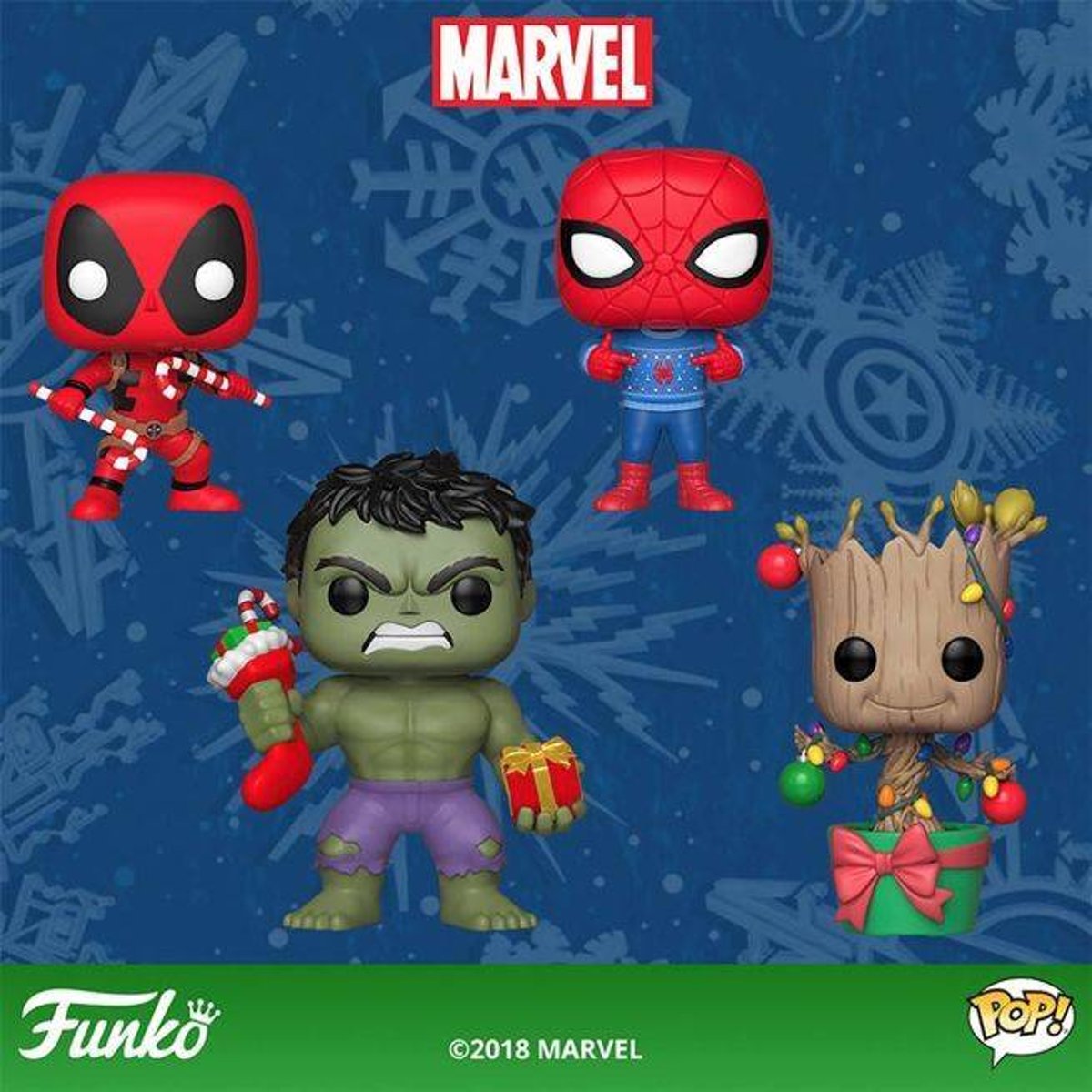 Pop! Marvel: Holiday Spider-Man with Ugly Sweater