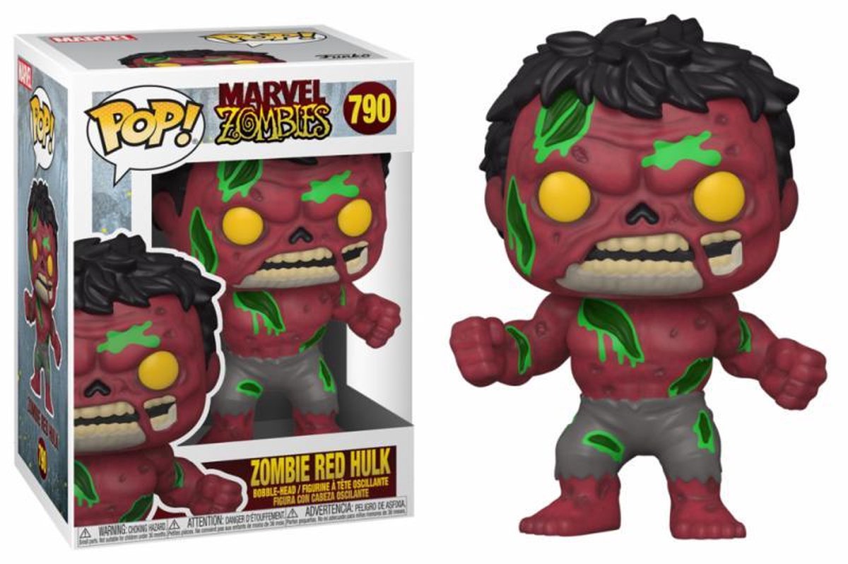 Pop! Marvel: Zombies - Zombie Red Hulk FUNKO