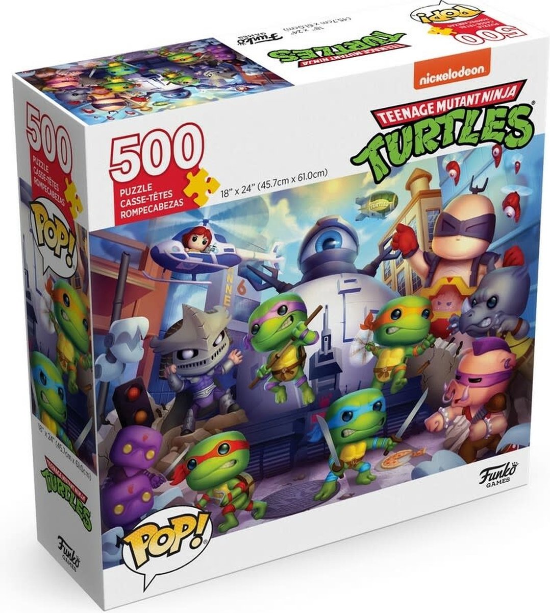 Pop! Puzzles: TMNT 500 Piece Puzzle