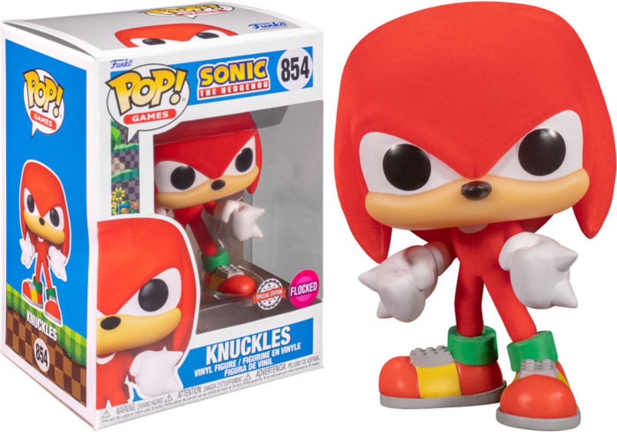 Pop! Sonic the Hedgehog - Knuckles Flocked Exclusive