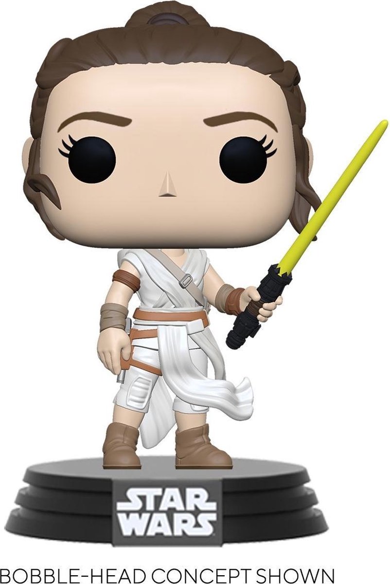 Pop! Star Wars: The Rise of Skywalker - Rey with Yellow Saber