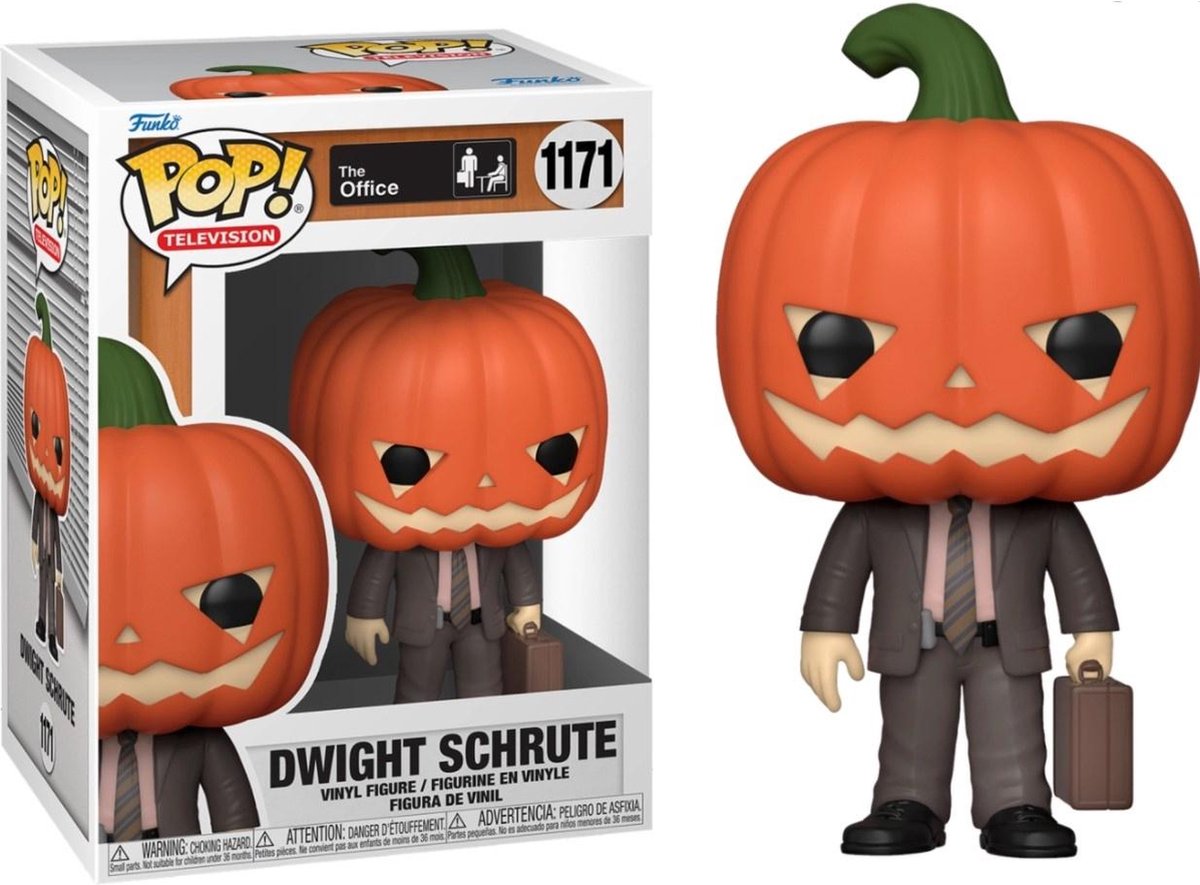 Pop! TV: The Office - Dwight with Pumpkinhead