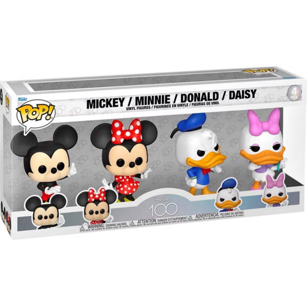 Pop 4-Pack: Mickey/Minnie/Donald/Daisy -   Pop