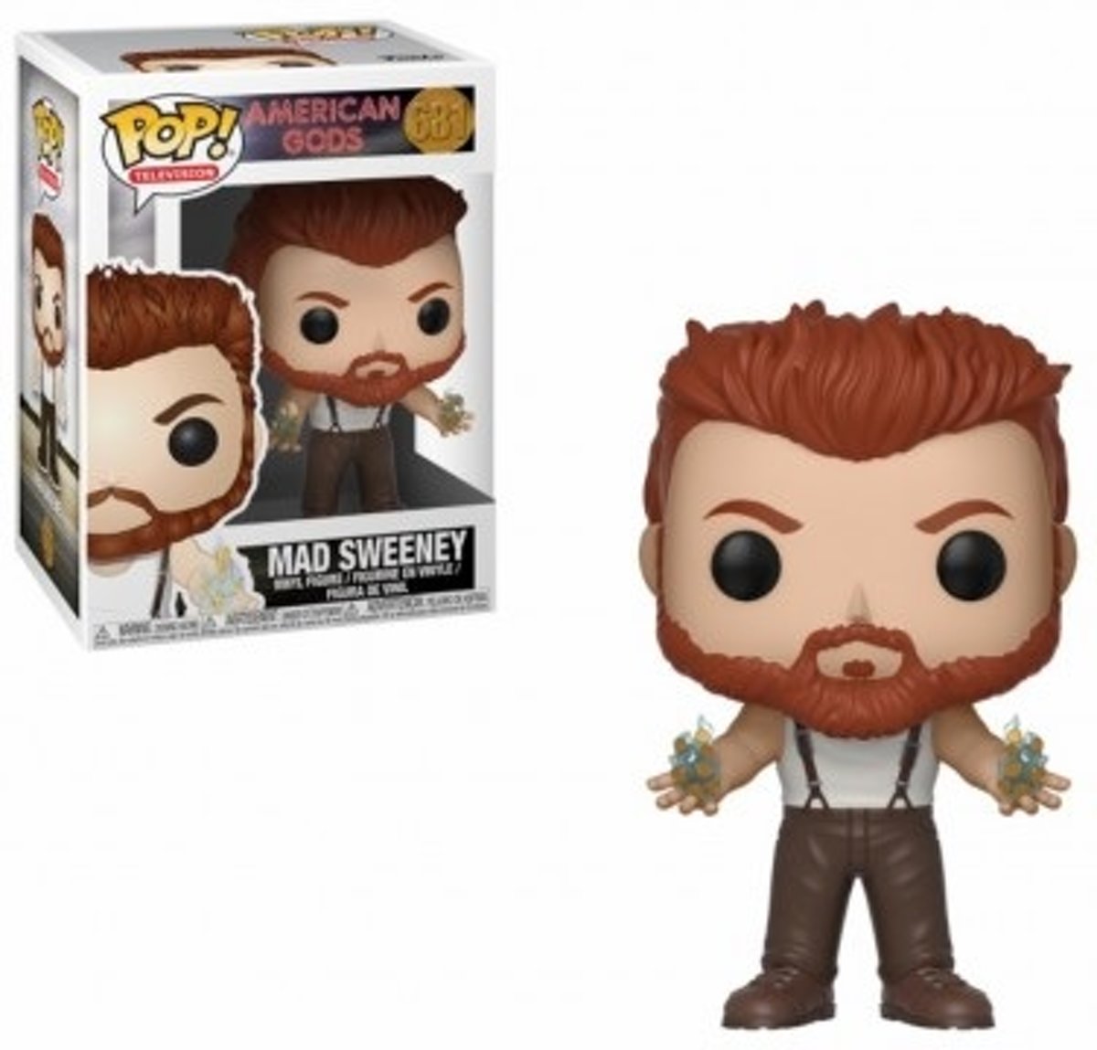 Pop American Gods Mad Sweeney Vinyl Figure