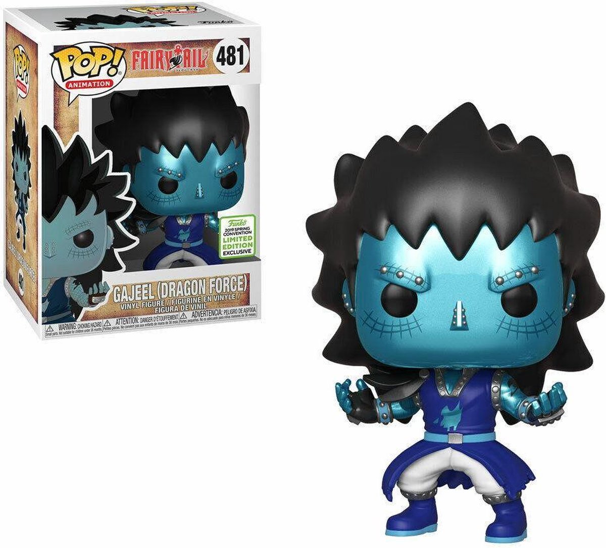 Pop Animation: 2019 ECCC - Fairy Tail - Gajeel (Dragon Fire)