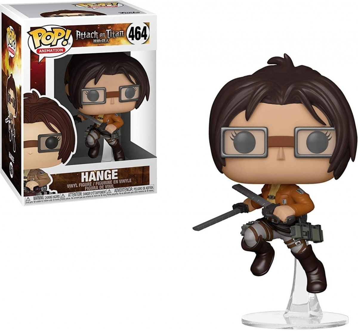 Pop Attack on Titan Hange Vinyl Figure