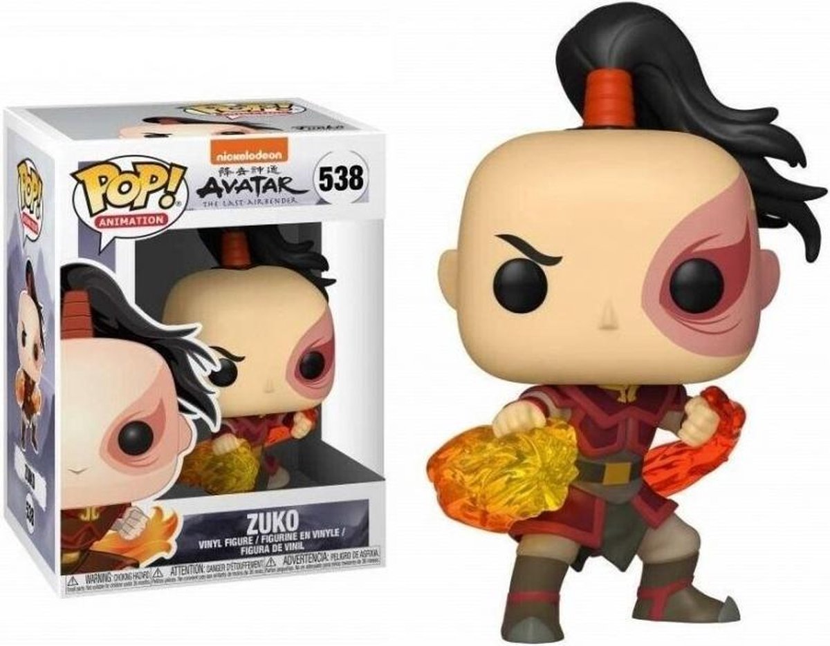 Pop Avatar Zuko Vinyl Figure