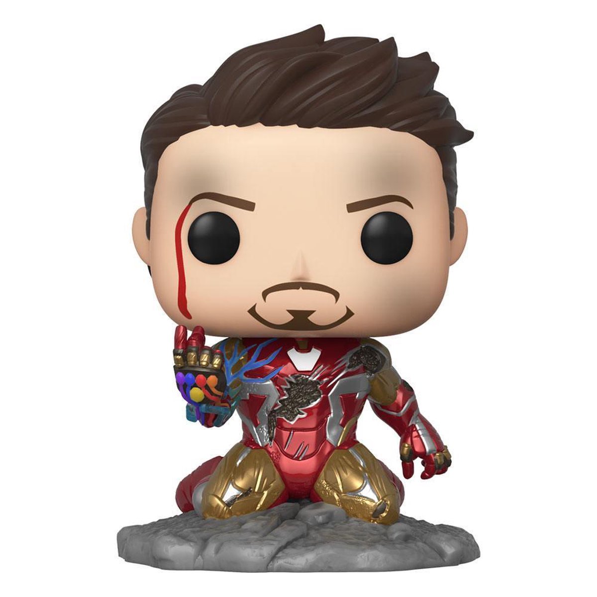 Pop Avengers Endgame I Am Iron Man Glow in the Dark Vinyl Figure