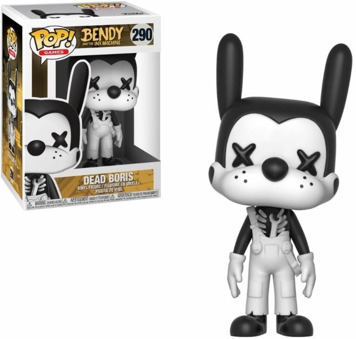 Pop Bendy and the Ink Machine Dead Boris Vinyl Figure