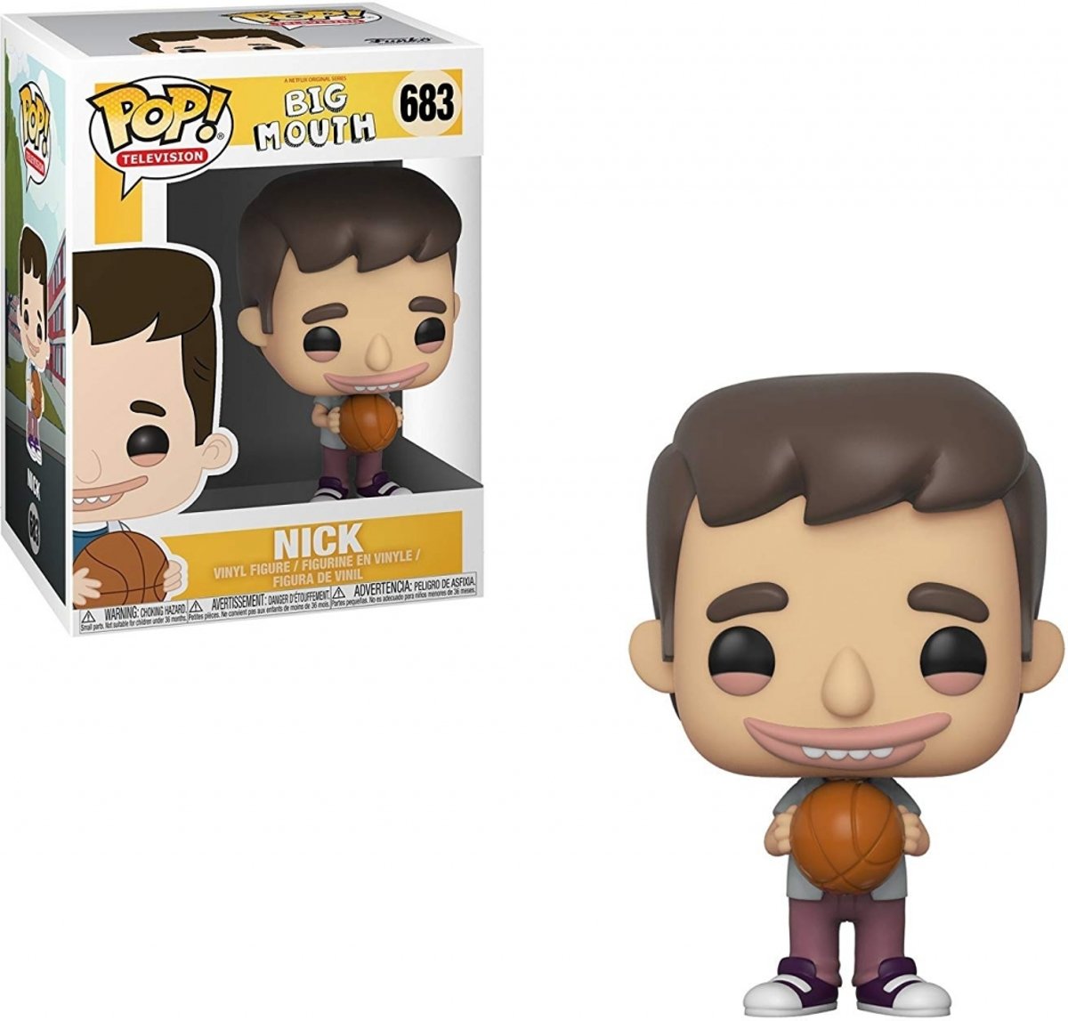 Pop Big Mouth Nick Vinyl Figure