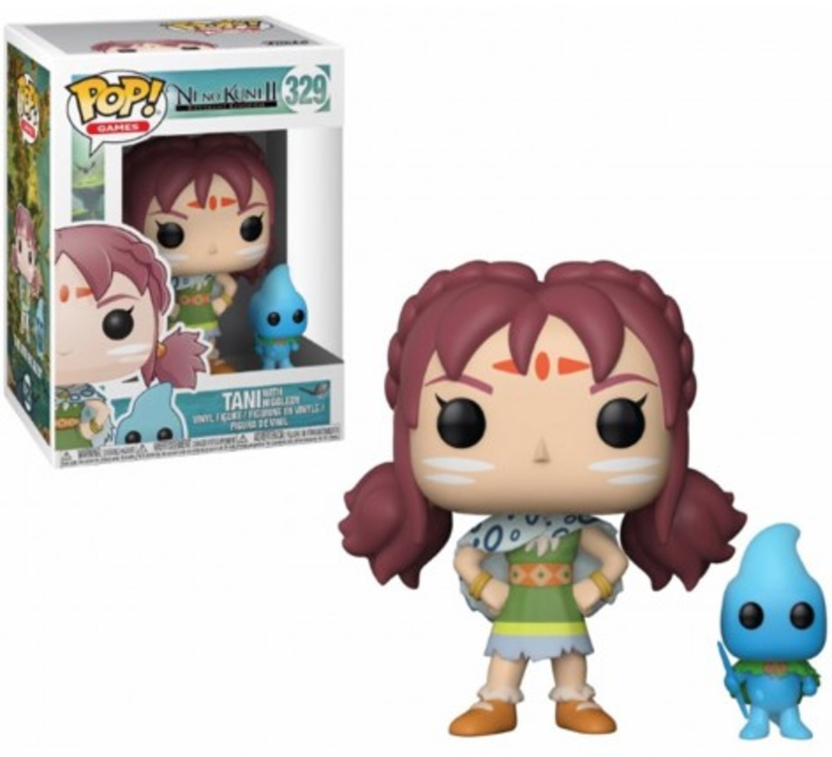 Pop Buddy Ni No Kuni Tani with Higgledy Vinyl Figure