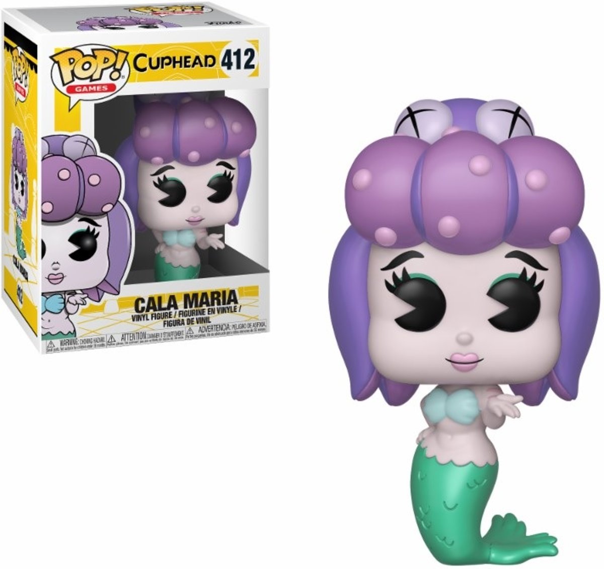 Pop Cuphead Cala Maria Vinyl Figure