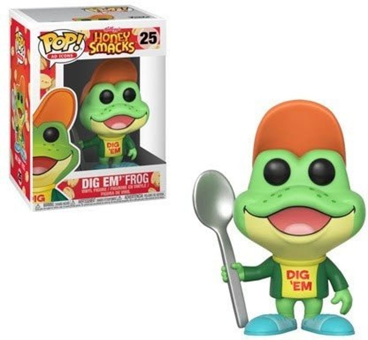 Pop Dig Em Frog Vinyl Figure