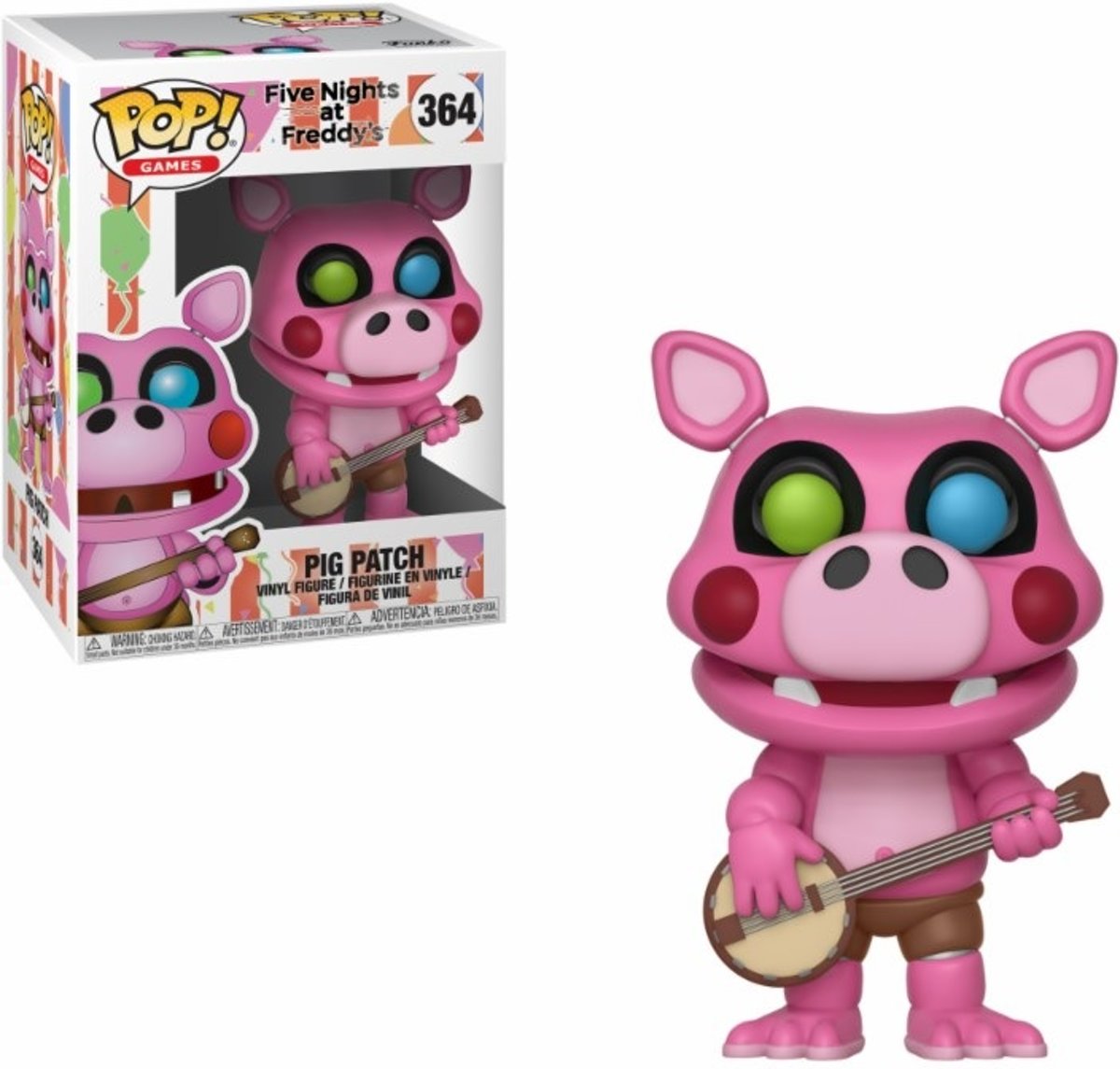 Pop Five Nights at Freddys Pizza Sim Pigpatch Vinyl Figure
