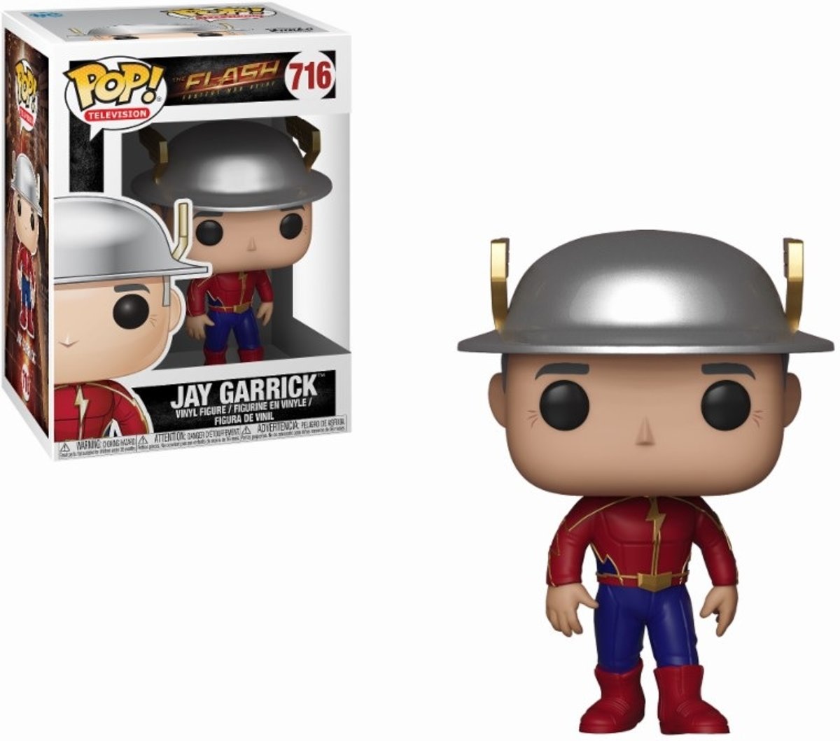 Pop Flash TV Jay Garrick Vinyl Figure