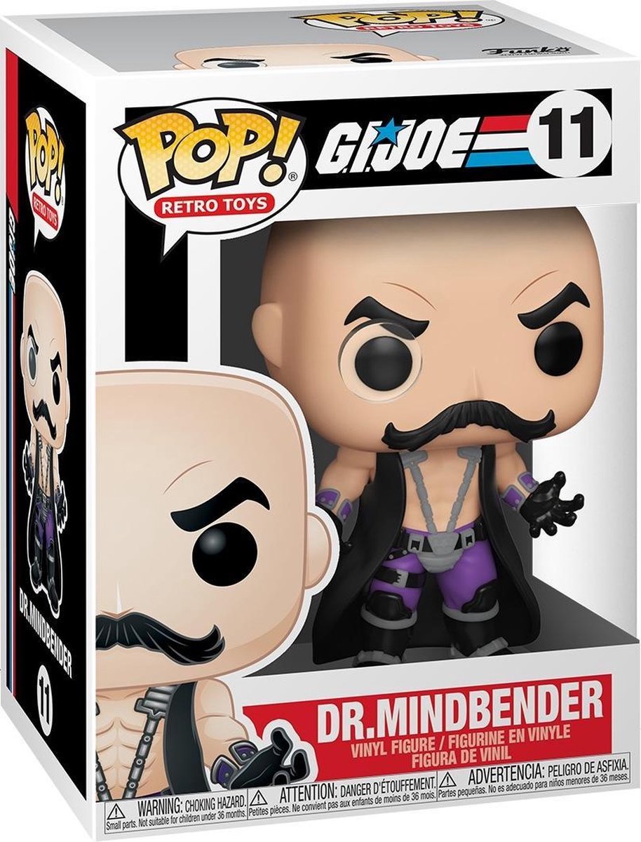 Pop GI Joe Doctor Mindbender Vinyl Figure