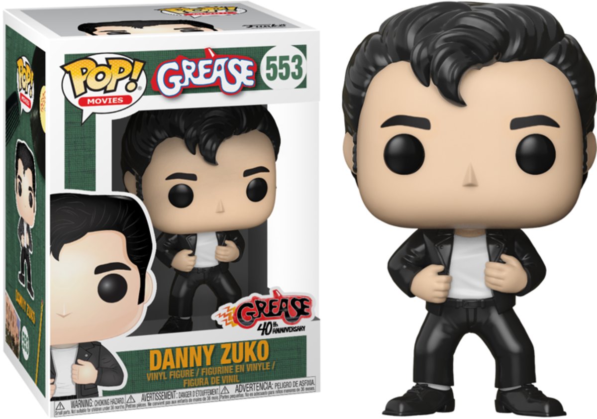 Pop Grease Danny Zuko Vinyl Figure