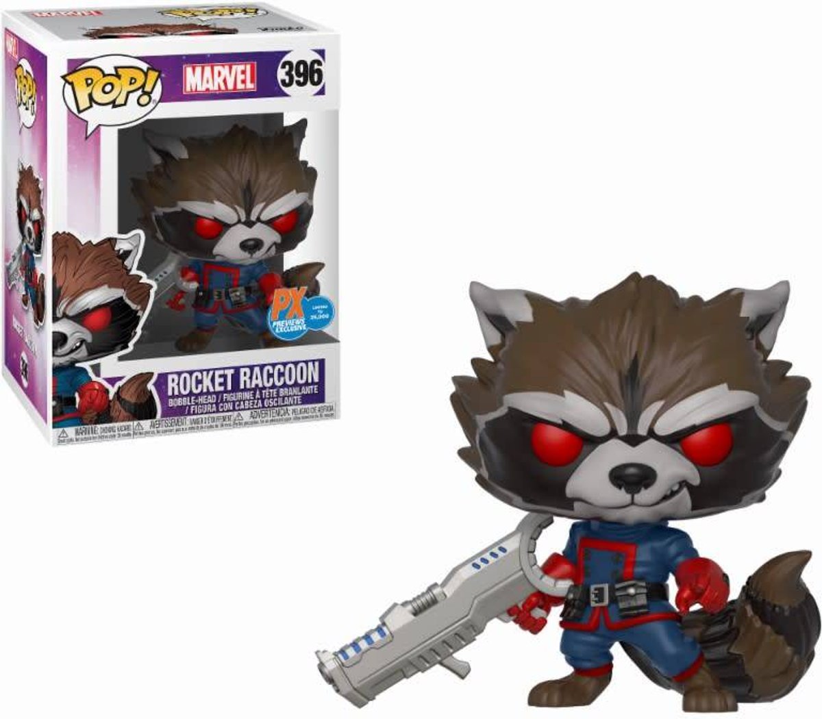 Pop Guardians of the Galaxy Rocket Raccoon Classic Vinyl Figure