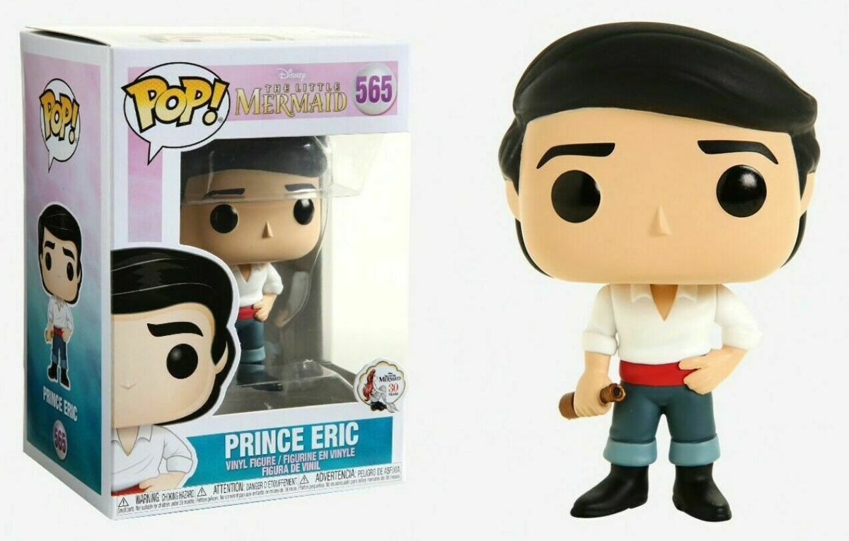 Pop Little Mermaid Prince Eric Vinyl Figure