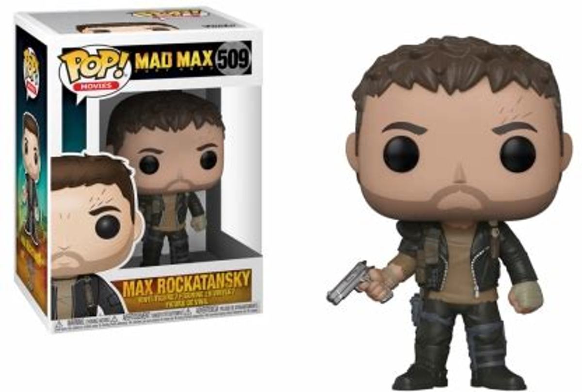 Pop Mad Max Fury Road Max with Gun Vinyl Figure