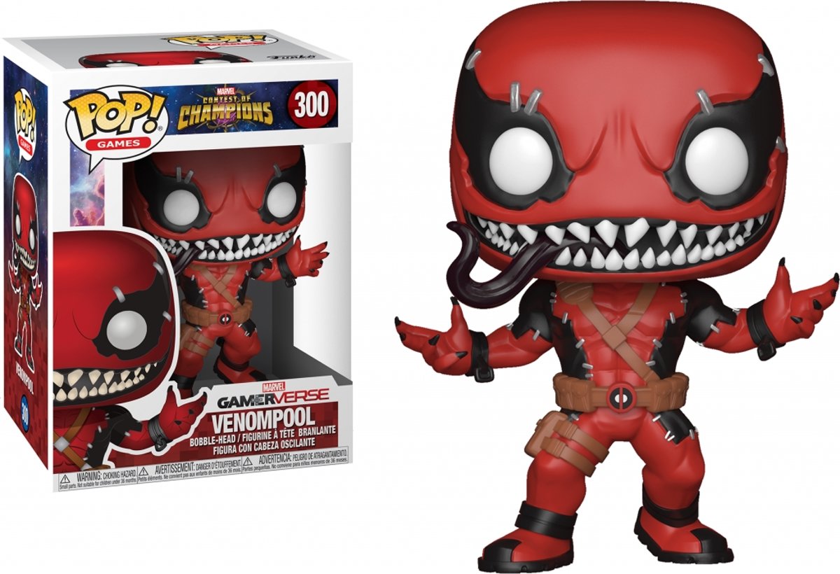 Pop Marvel Contest of Champions Venompool Vinyl Figure