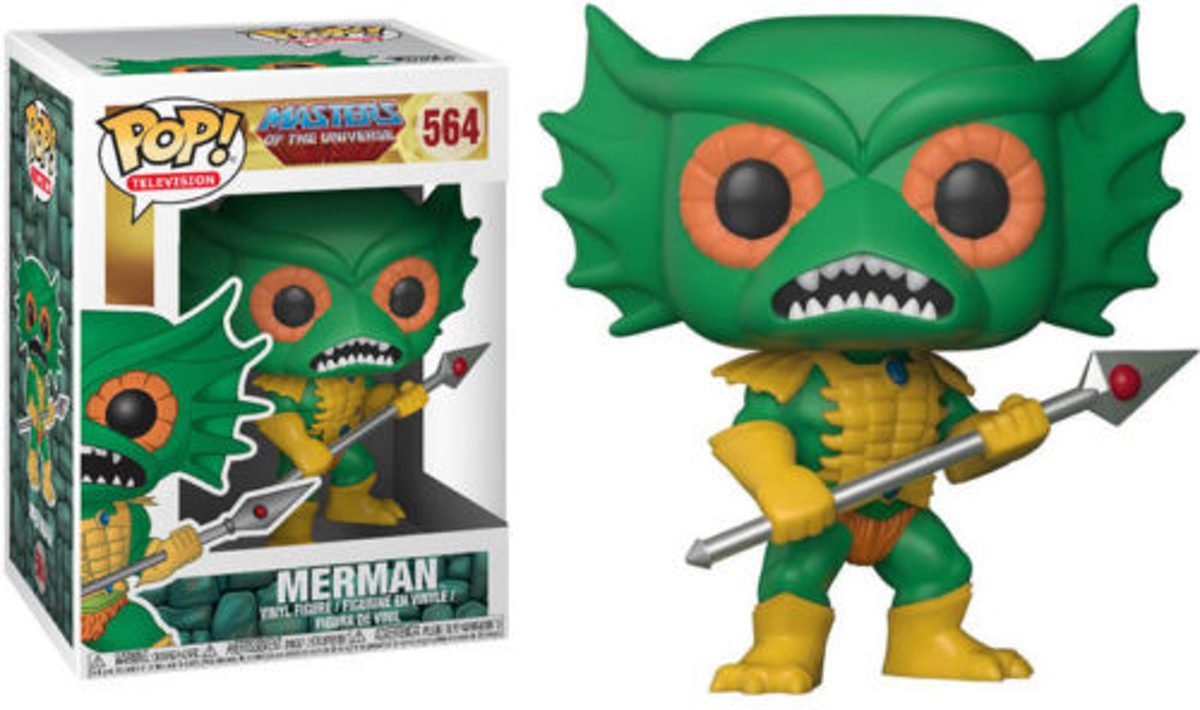 Pop Masters of the Universe Merman Vinyl Figure