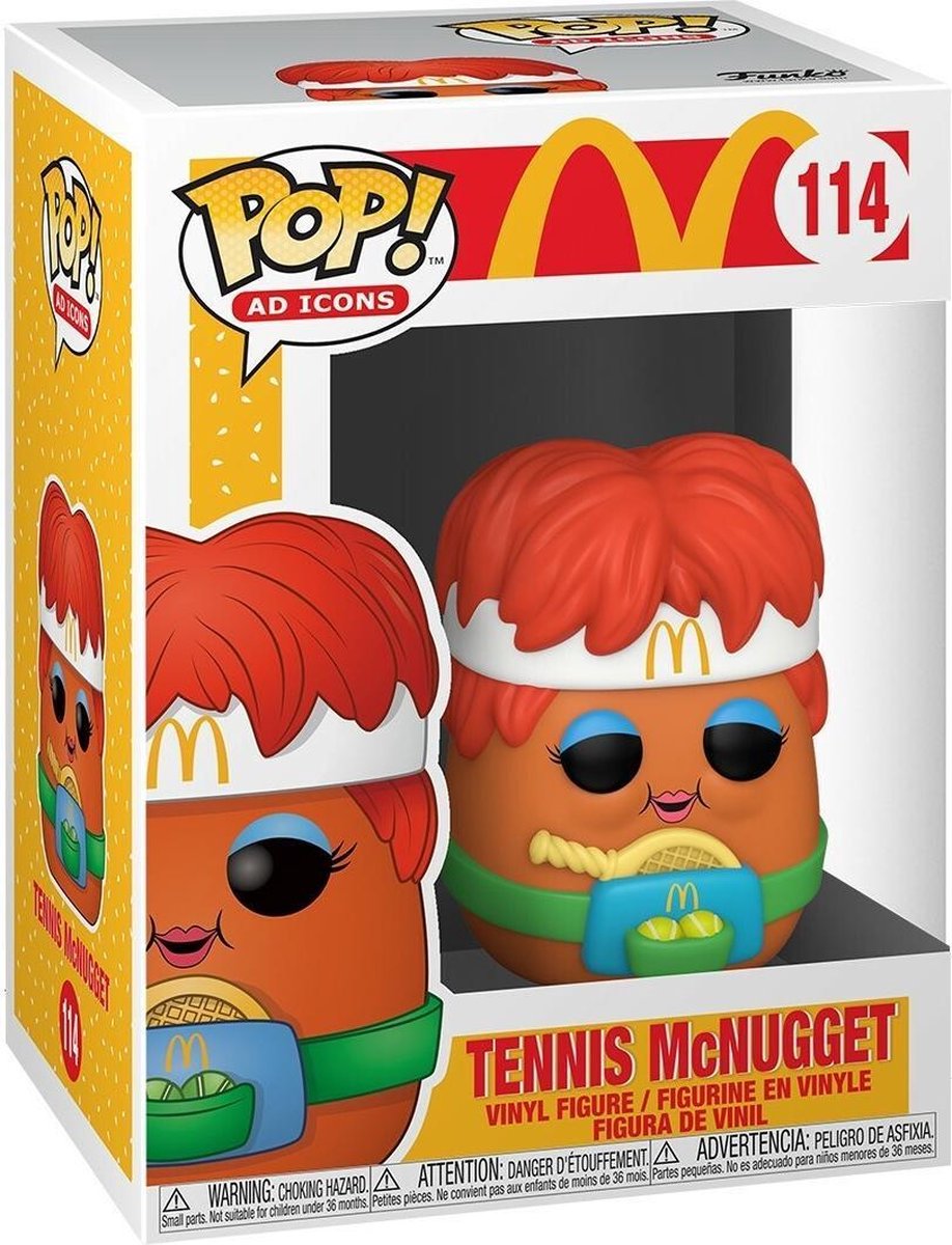 Pop McDonalds Tennis Nugget Vinyl Figure