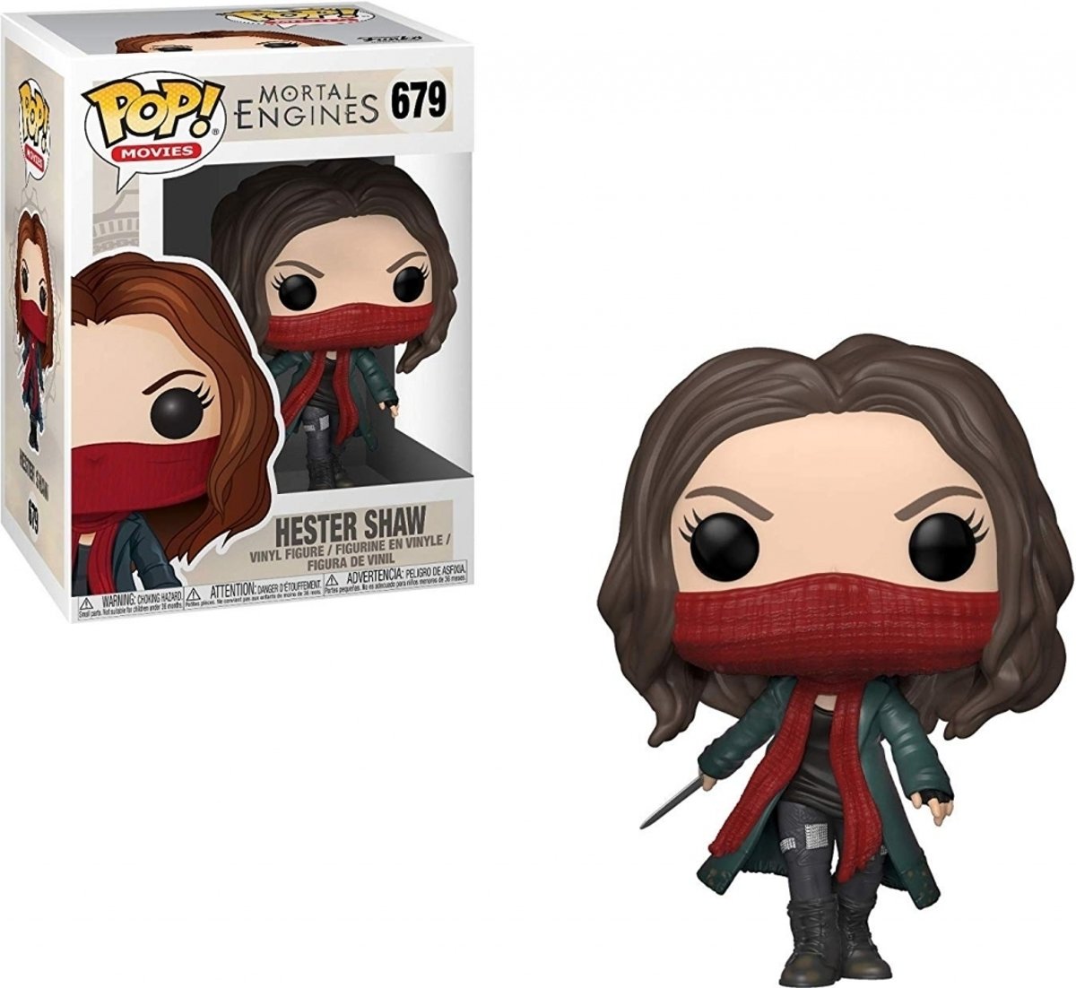 Pop Mortal engines Hester Shaw Vinyl Figure