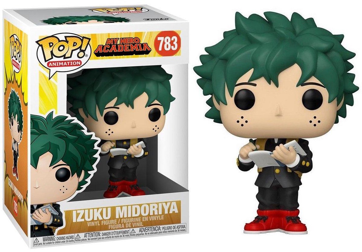 Pop My Hero Academia Deku in School Uniform Vinyl Figure