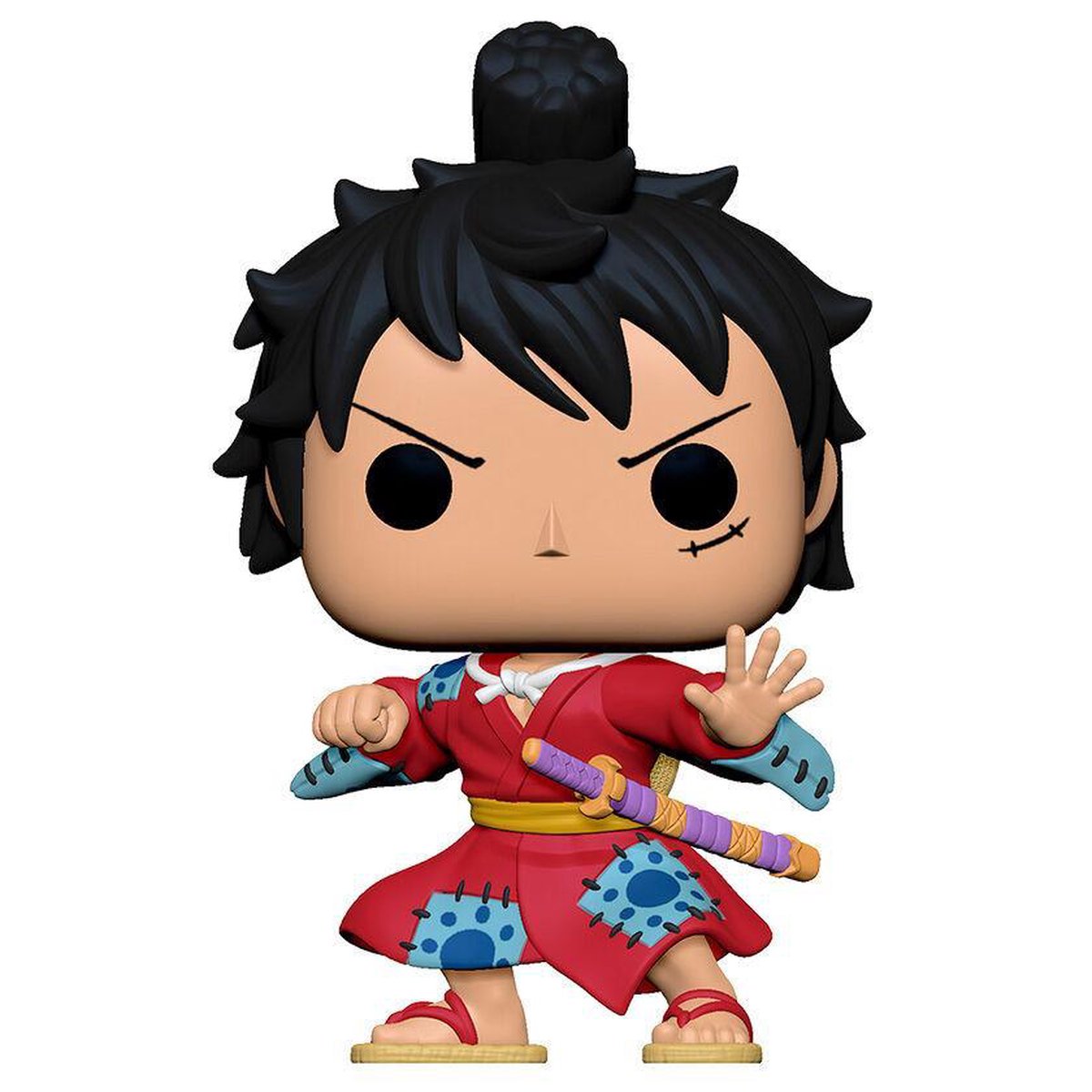 Pop One Piece Luffy in Kimono Vinyl Figure