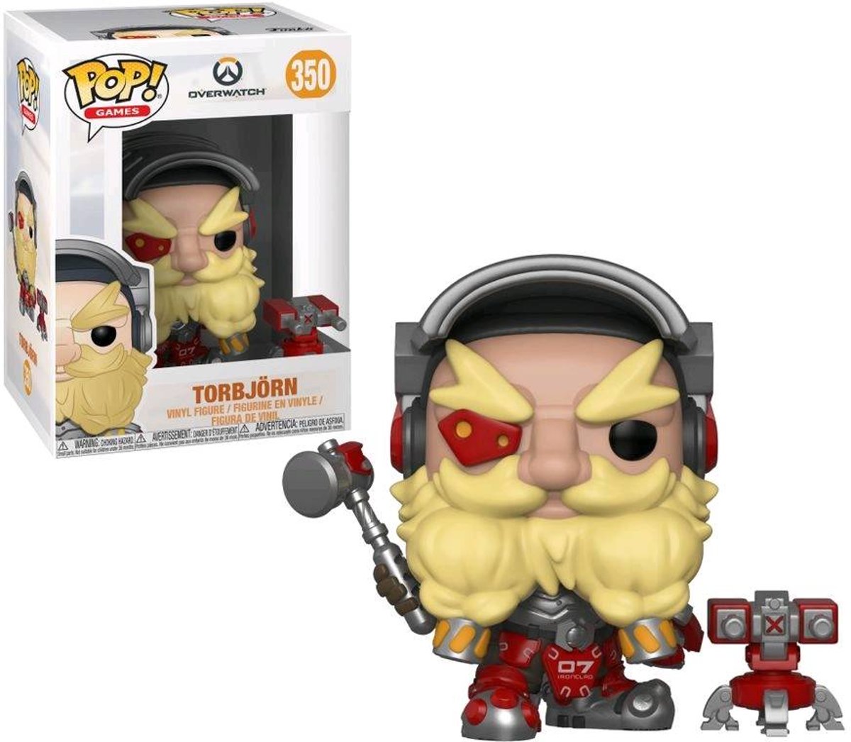 Pop Overwatch Torbjorn Vinyl Figure