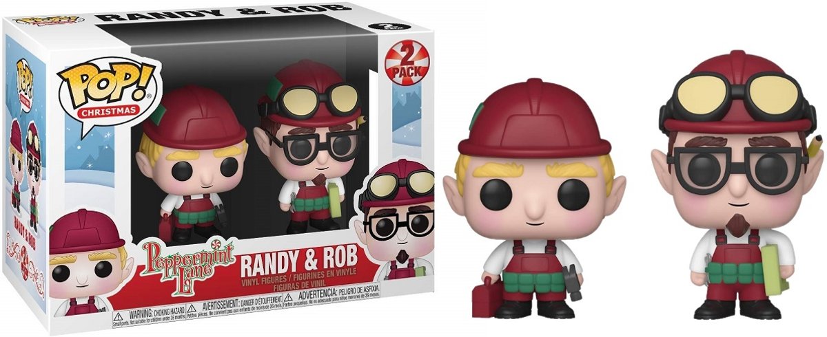 Pop Peppermint Lane Randy & Rob Vinyl Figure 2-Pack