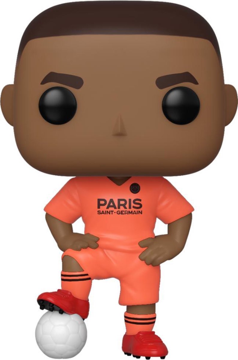 Pop Premiere League Football Paris Saint-Germain Kylian Mbappe Away Kit Vinyl Figure