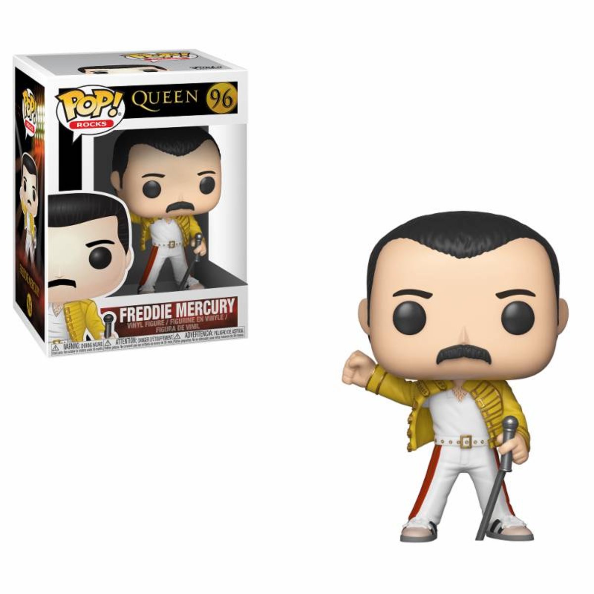 Pop Queen Freddie Mercury Jacket Vinyl Figure