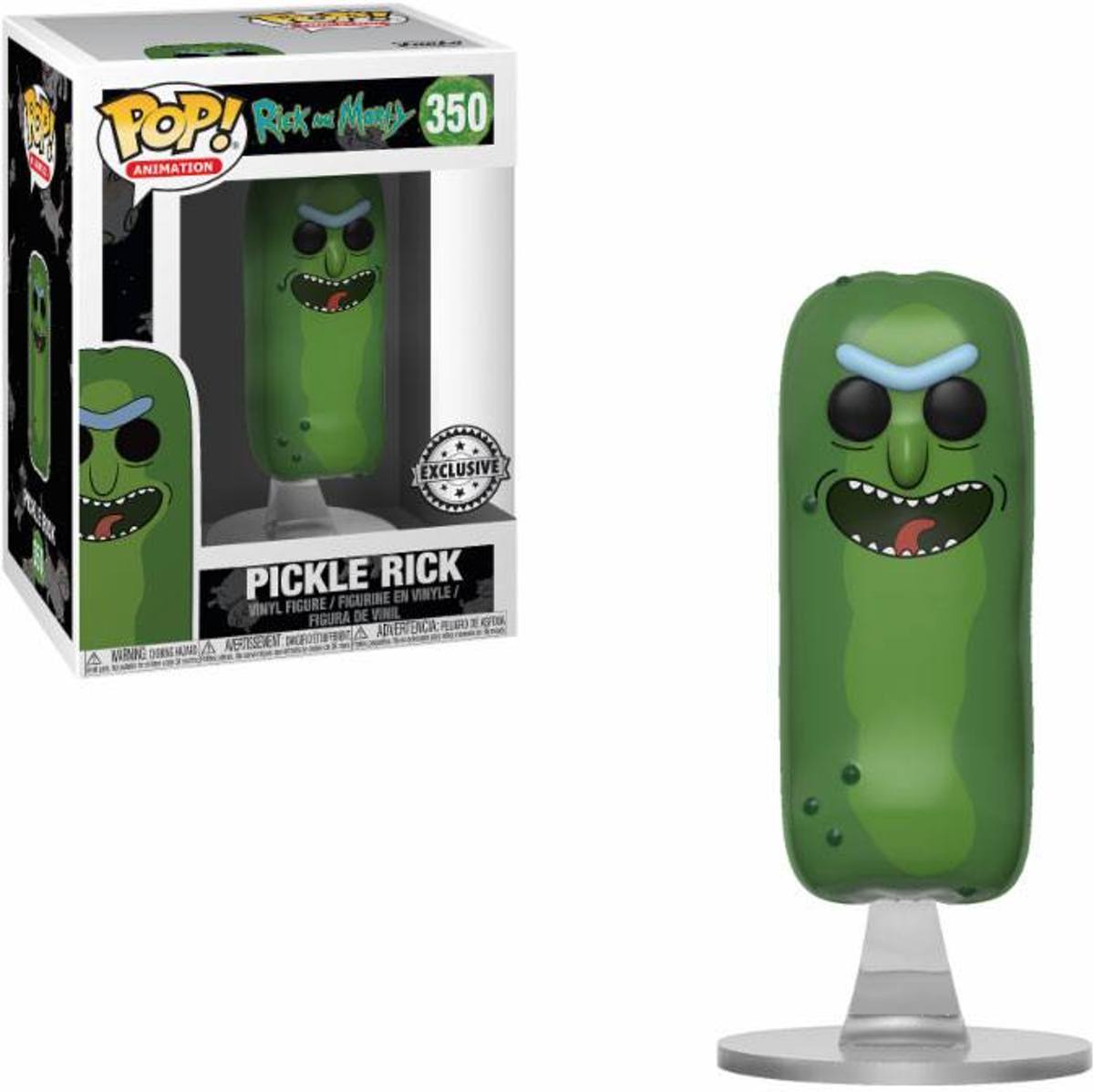 Pop Rick and Morty Pickle Rick No Limbs Vinyl Figure