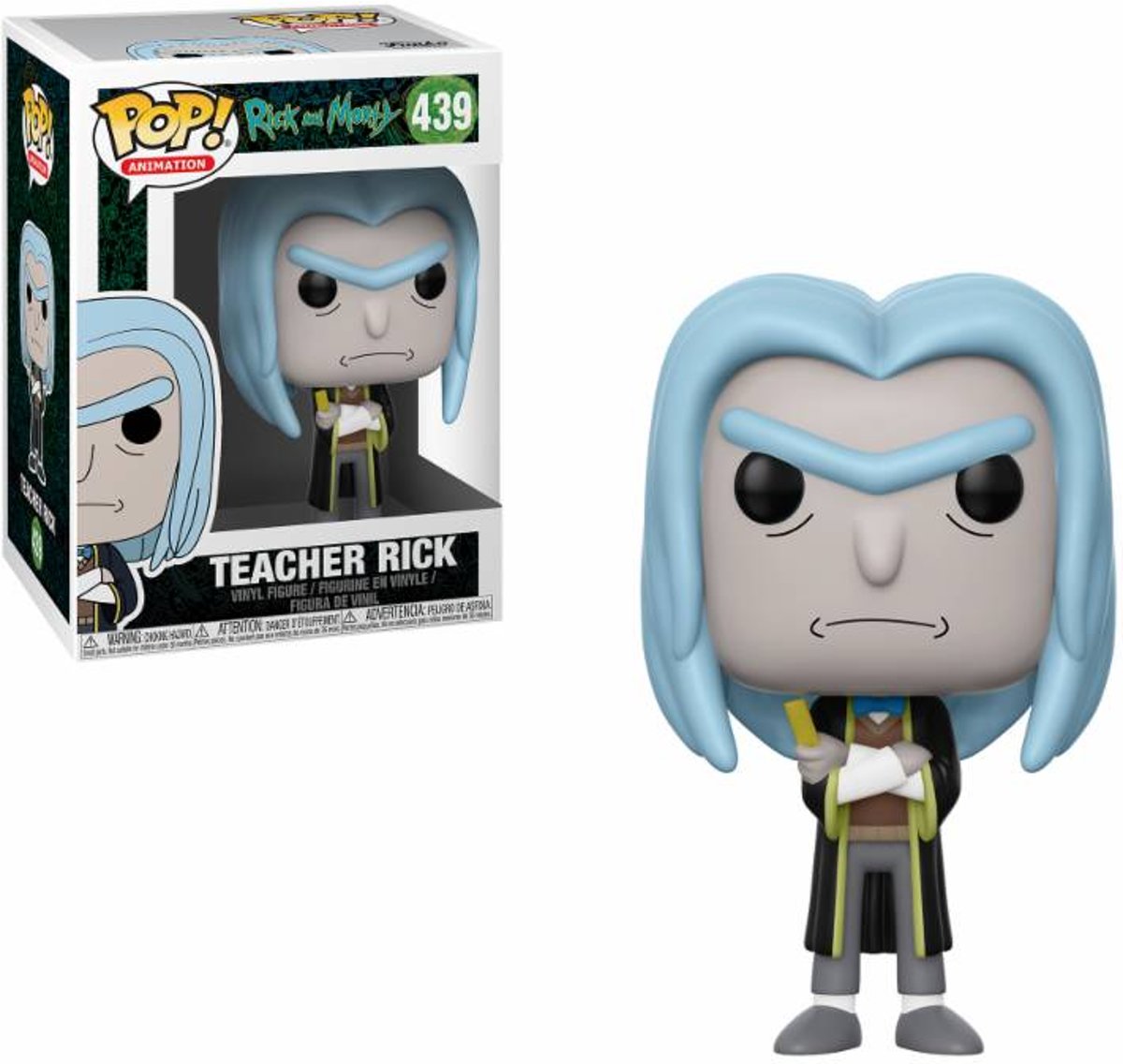 Pop Rick and Morty Teacher Rick Vinyl Figure