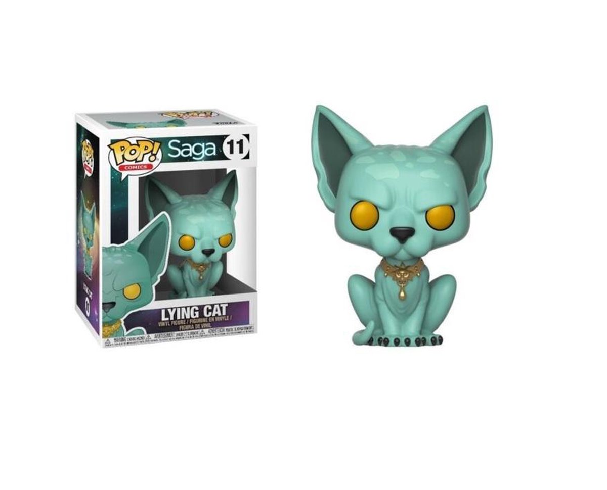 Pop Saga Lying Cat Vinyl Figure