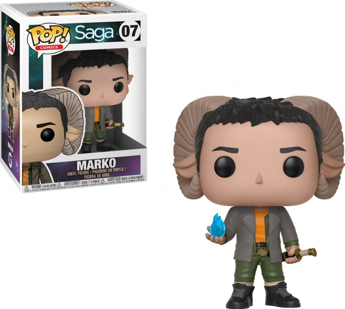 Pop Saga Marco with Sword Vinyl Figure