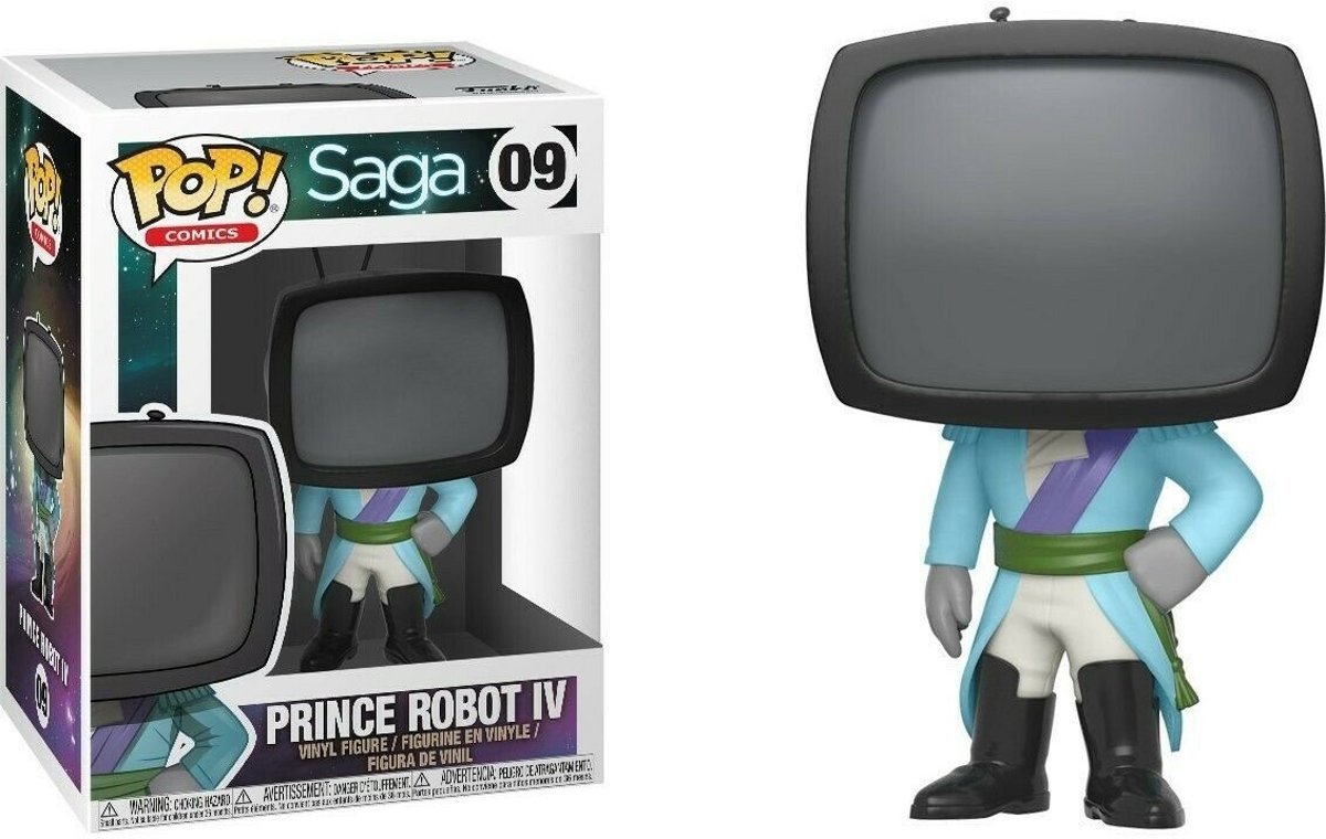 Pop Saga Prince Robot IV Vinyl Figure