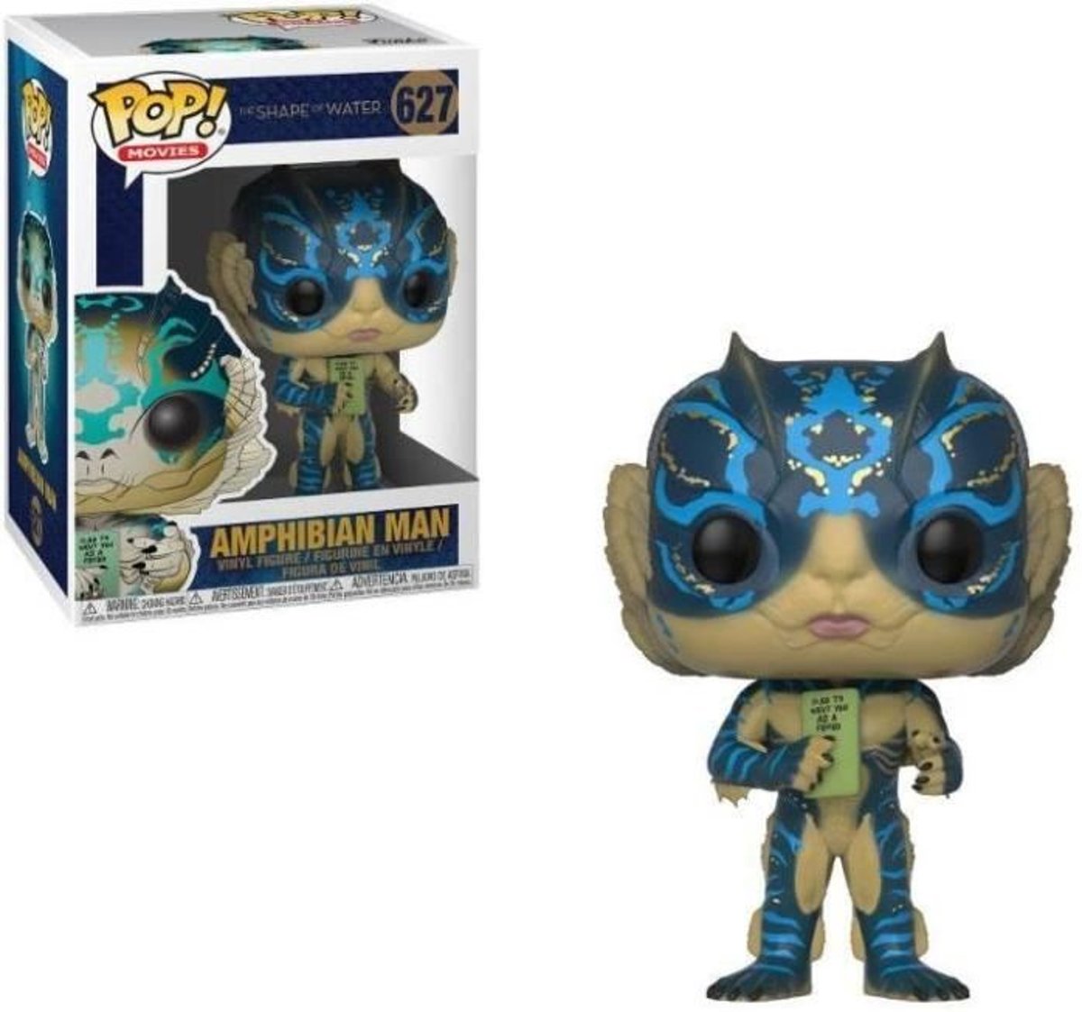 Pop Shape of Water Amphibian Man with Card Vinyl Figure