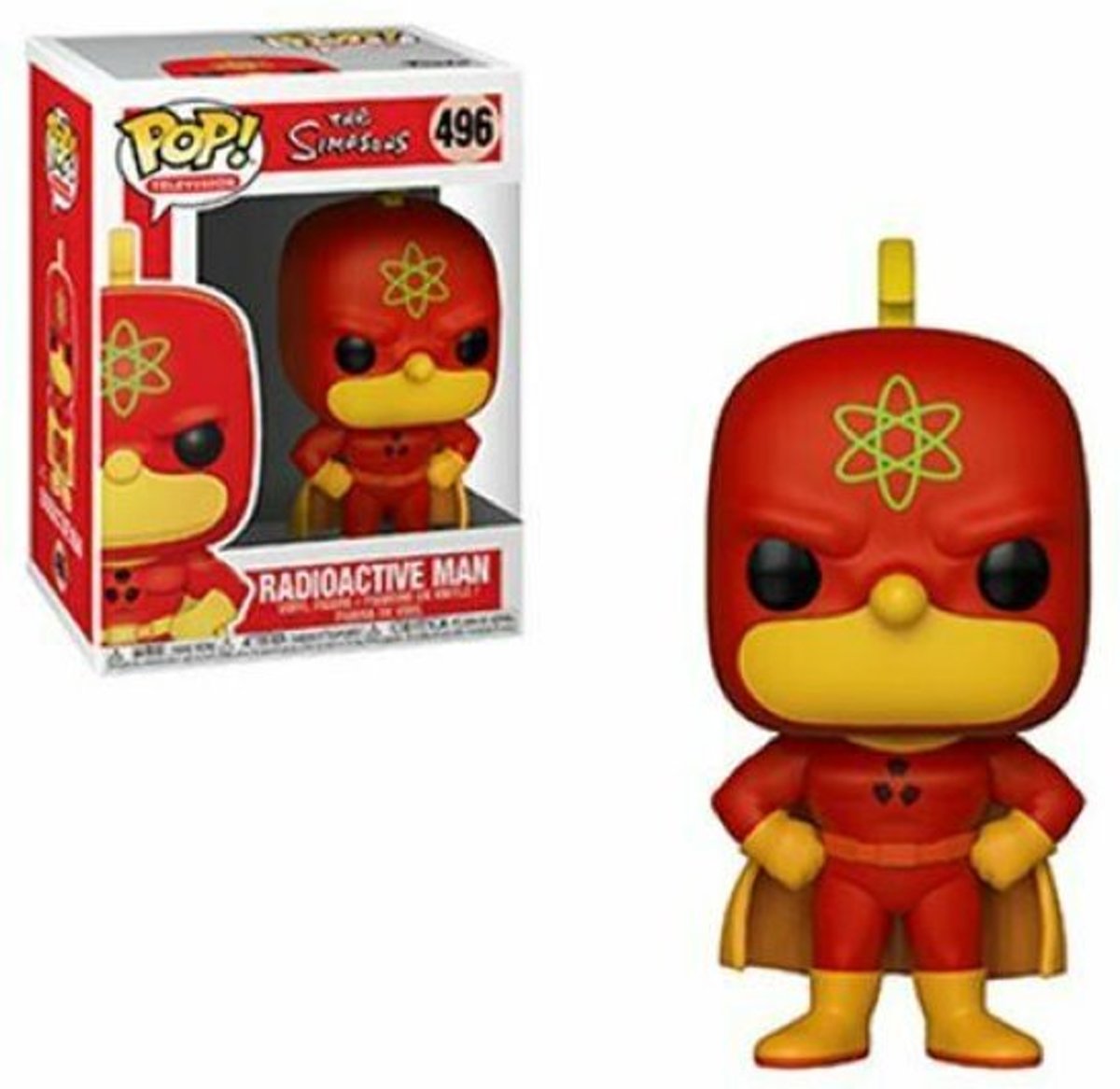 Pop Simpsons Homer as Radioactive Man Vinyl Figure